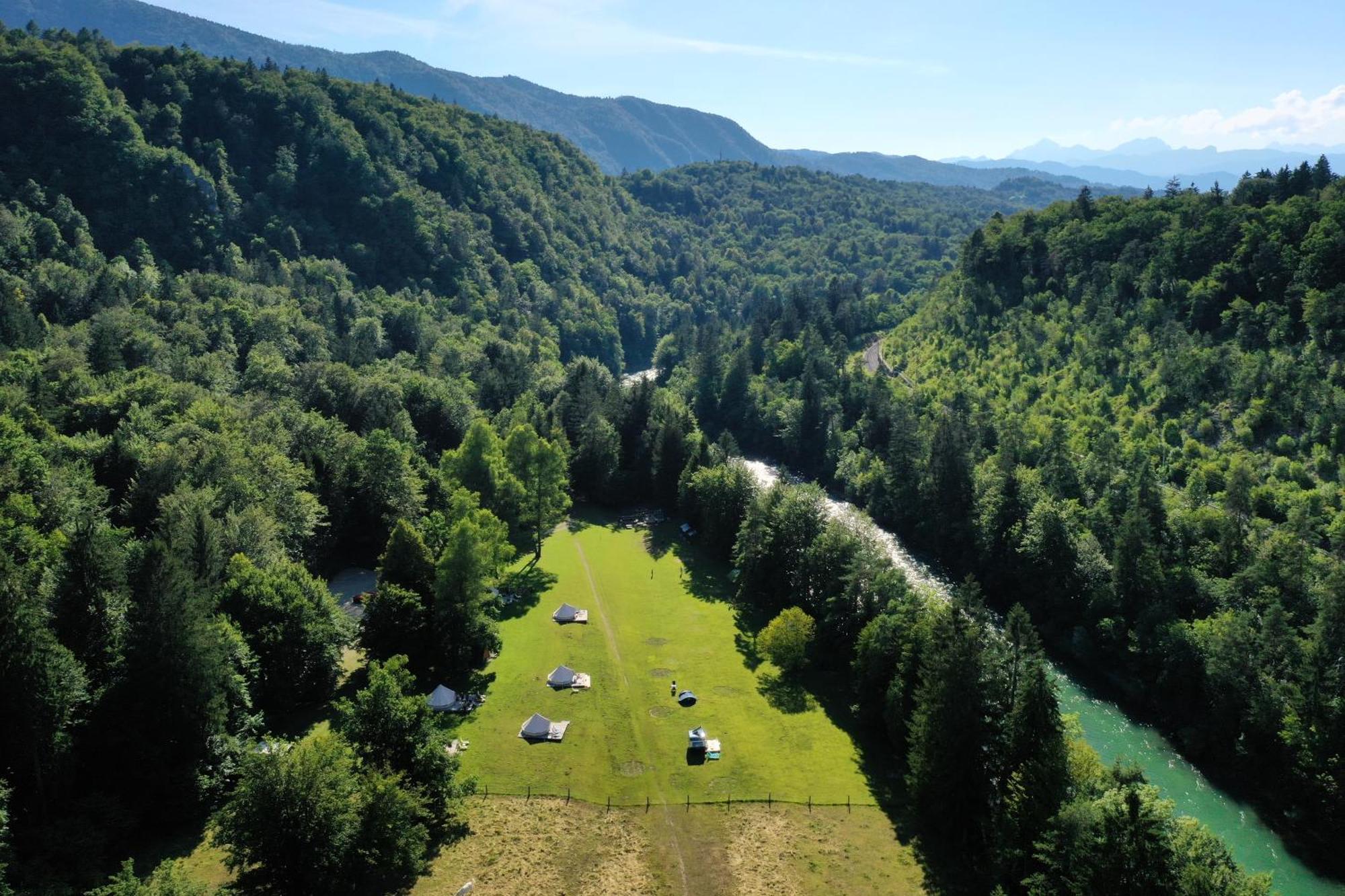 Eco River Camp - Pitches Radovljica Eksteriør billede