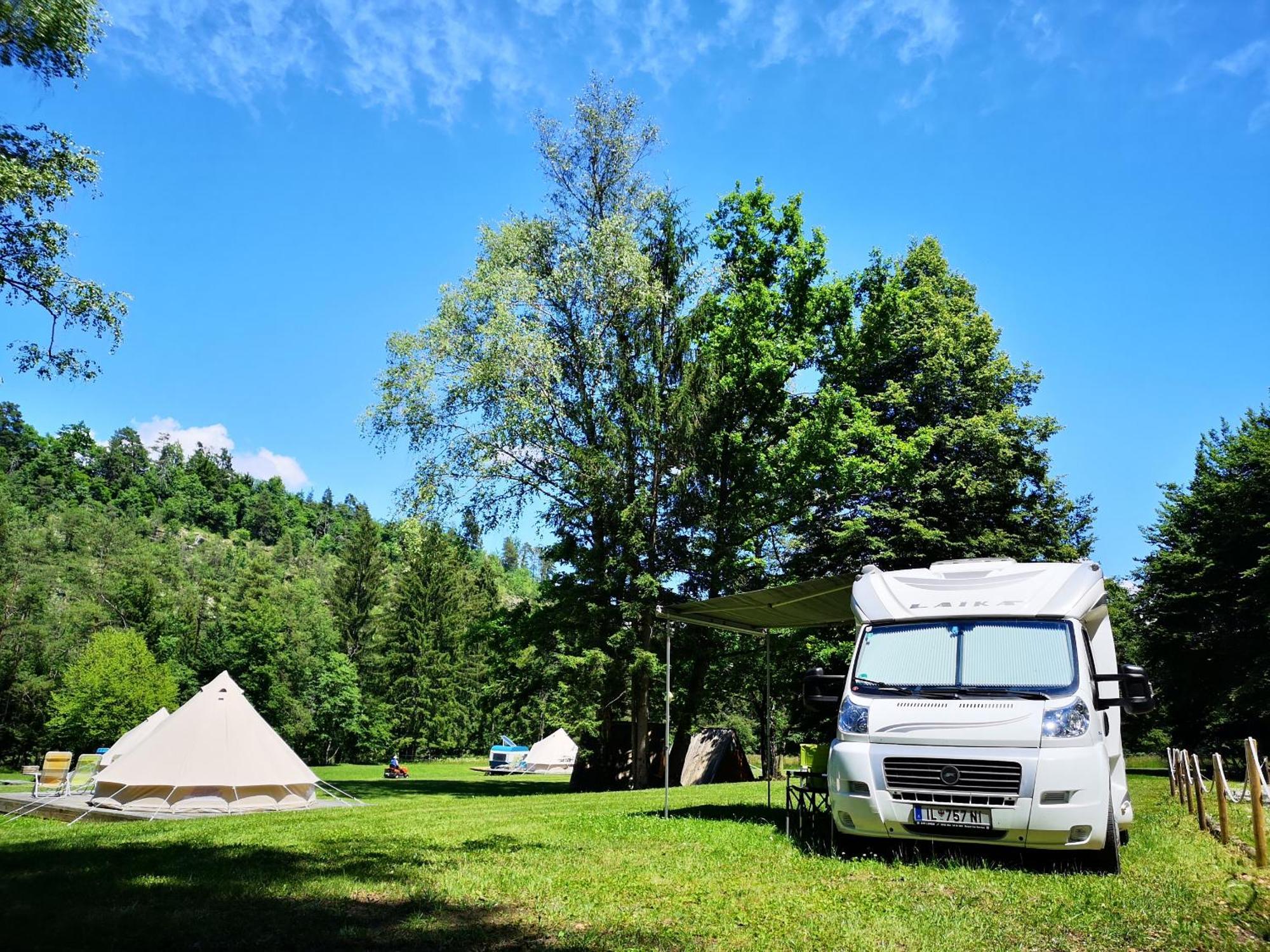 Eco River Camp - Pitches Radovljica Eksteriør billede