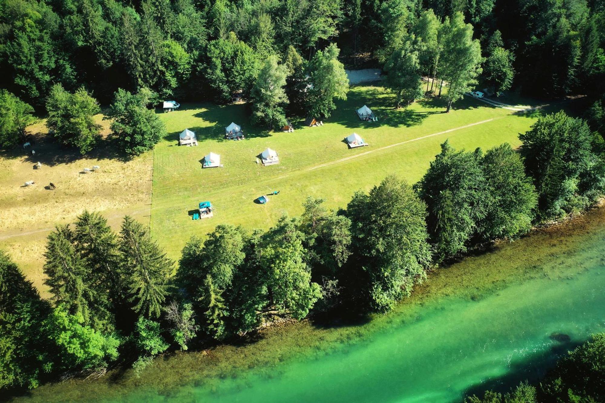 Eco River Camp - Pitches Radovljica Eksteriør billede