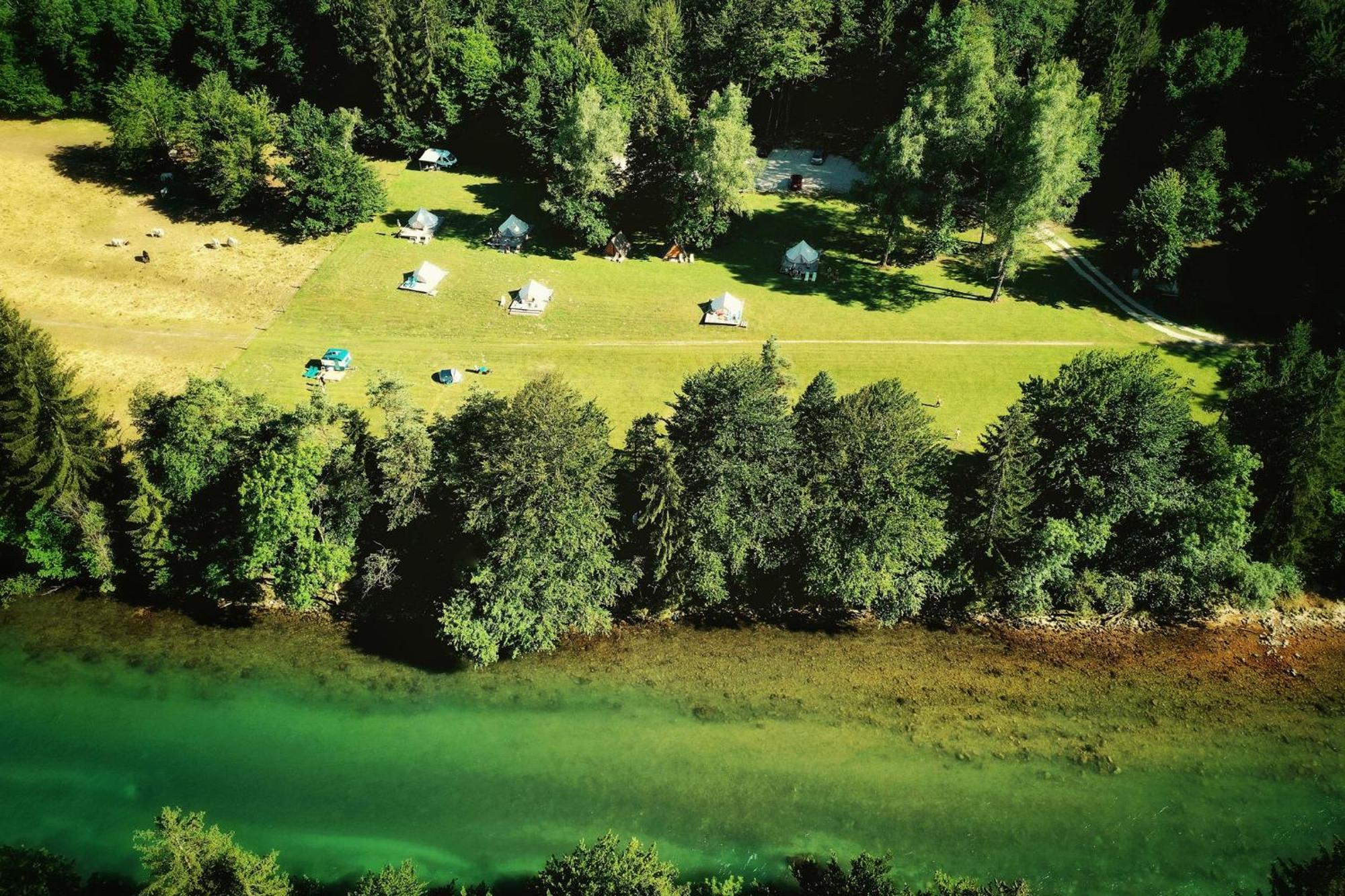 Eco River Camp - Pitches Radovljica Eksteriør billede
