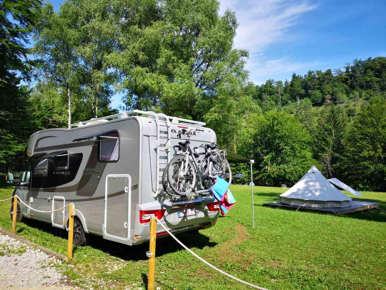 Eco River Camp - Pitches Radovljica Eksteriør billede